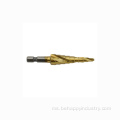 HSS Spiral Flute Step Cone Bit gerudi